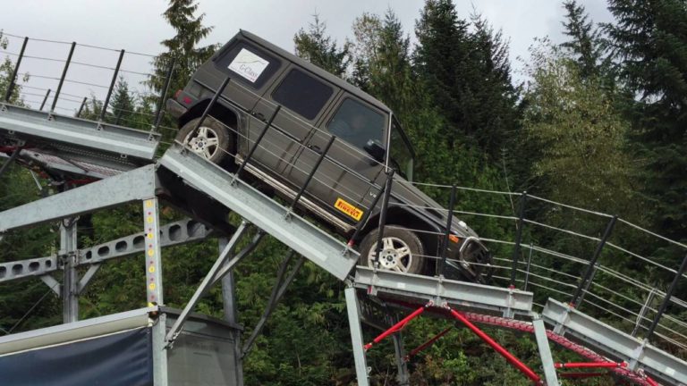The Mercedes-Benz G-Class really can tackle anything…
