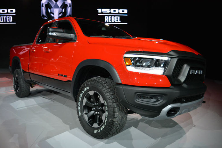 2019 RAM 1500 at the 2018 North American International Auto Show