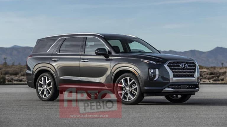 Hyundai Palisade leaked