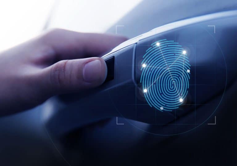 Hyundai Smart Fingerprint Technology on the 2019 Hyundai Santa Fe