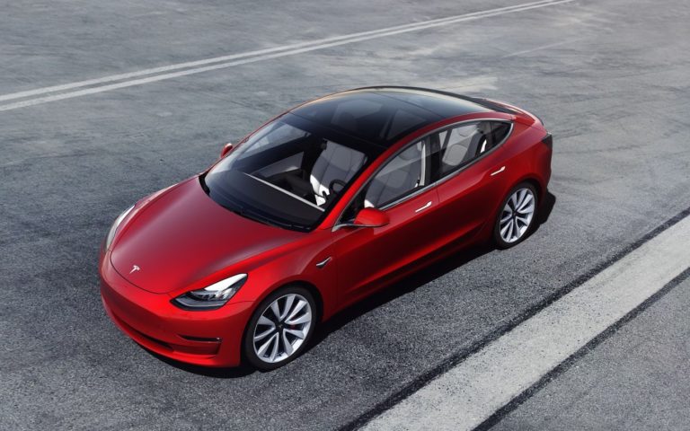Tesla Model 3 range