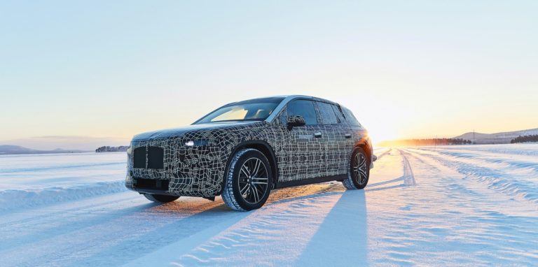 BMW iNEXT Winter Testing