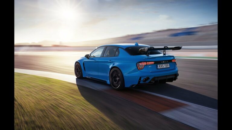 See the Lynk & Co 03 Cyan Concept in action for the first time