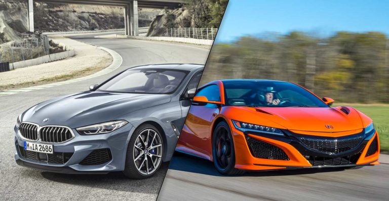 2019 BMW M850i Coupe vs 2019 Acura NSX Comparison