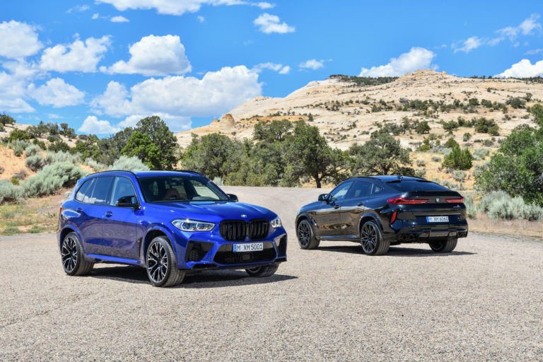 2020 BMW X5M and 2020 BMW X6M