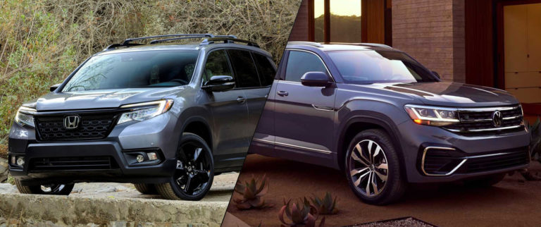 2020 Volkswagen Atlas Cross Sport vs 2019 Honda Passport