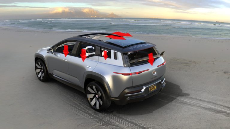 The Fisker Ocean all-electric luxury SUV Will Get A California Mode
