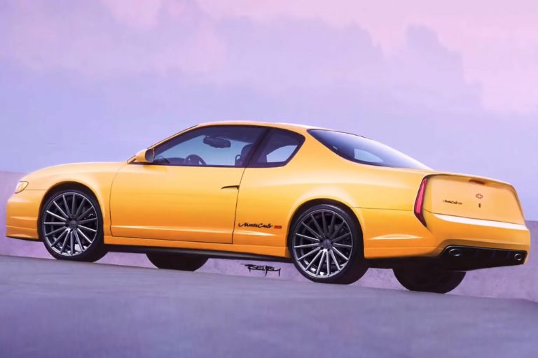 2021 Chevy Monte Carlo rendering