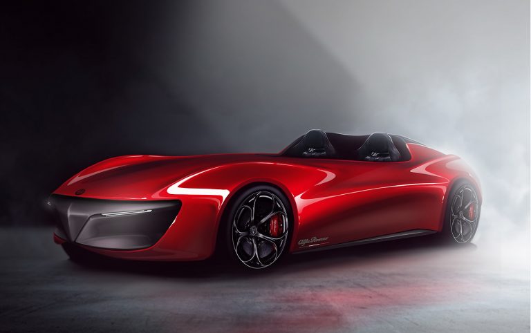 Alfa Romeo Mille Miglia Spider Rendering is a Speedster We’d Love to See Built