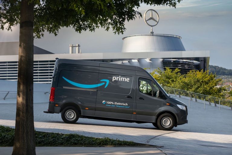 Amazon Orders 1,800 Electric Delivery Vans From Mercedes-Benz