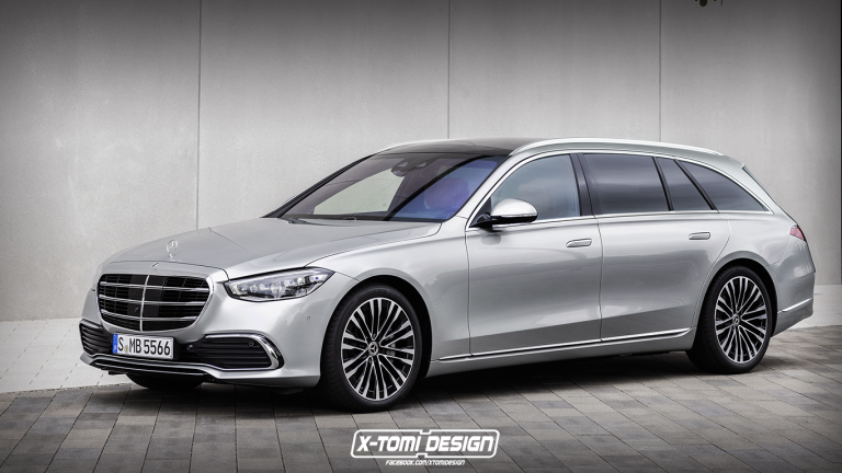 Mercedes-Benz S-Class Wagon Rendering