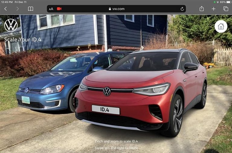 Volkswagen Has Launched An AR Showroom For the ID.4 And Taos