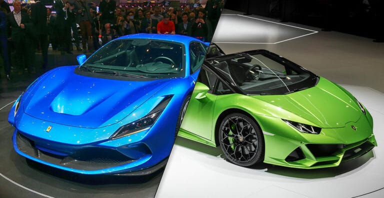 2020 Ferrari F8 Tributo-vs 2020 Lamborghini Huracan EVO