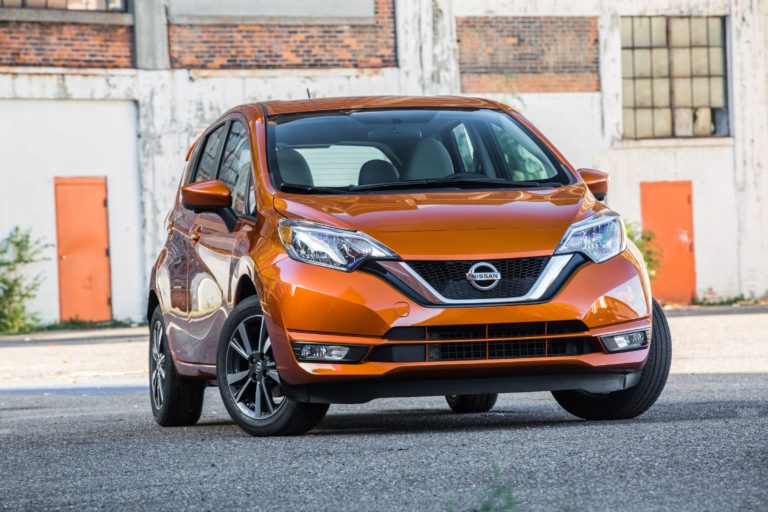 Nissan Versa Note Orange