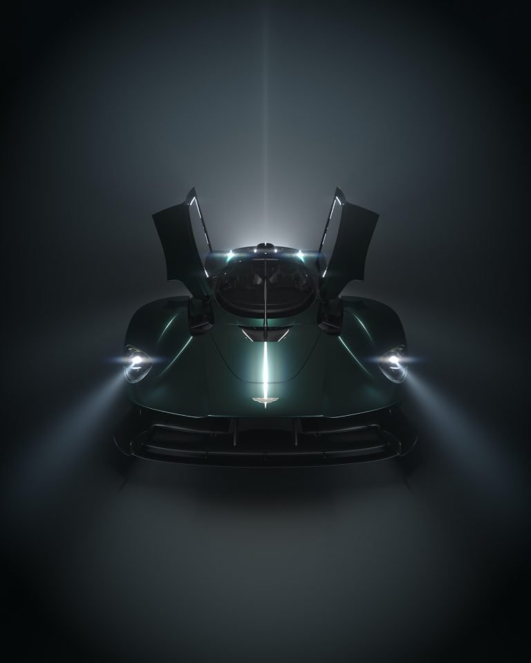 Aston Martin Valkyrie Roadster to be on Display at Upcoming Pebble Beach