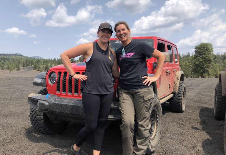 Rebelle Rally Jeep® Factory Team 4xeVenture (#129) of Nena Barl