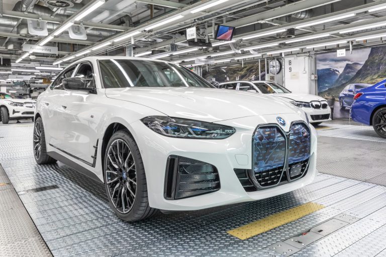 BMW i4 Munich factory