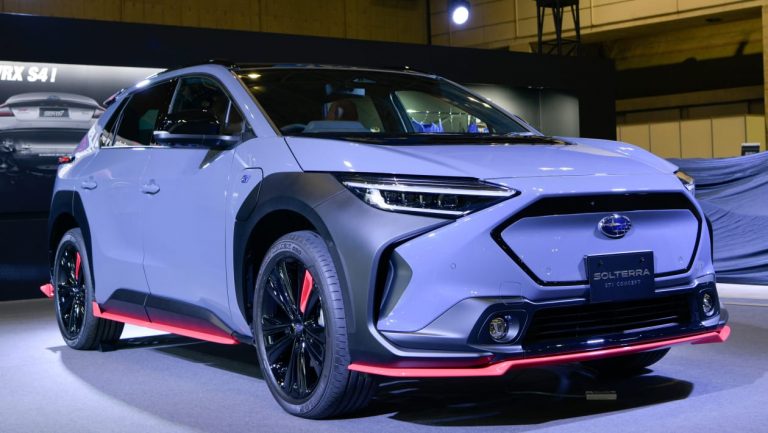 Subaru Unveiled a Sporty Solterra STI Concept at the Tokyo Auto Show