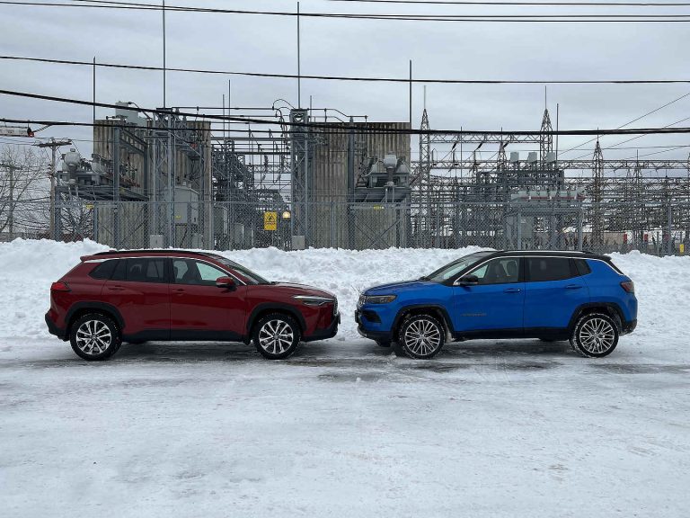 2022 Jeep Compass vs 2022 Toyota Corolla Cross Comparison
