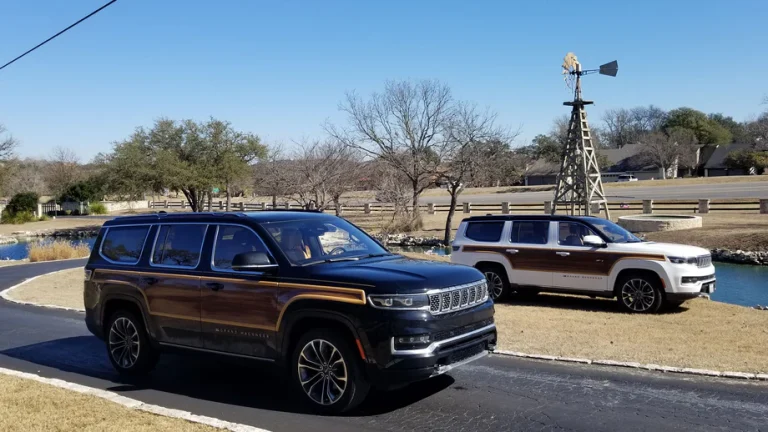 The New Wagoneer and Grand Wagoneer get Their Wood On