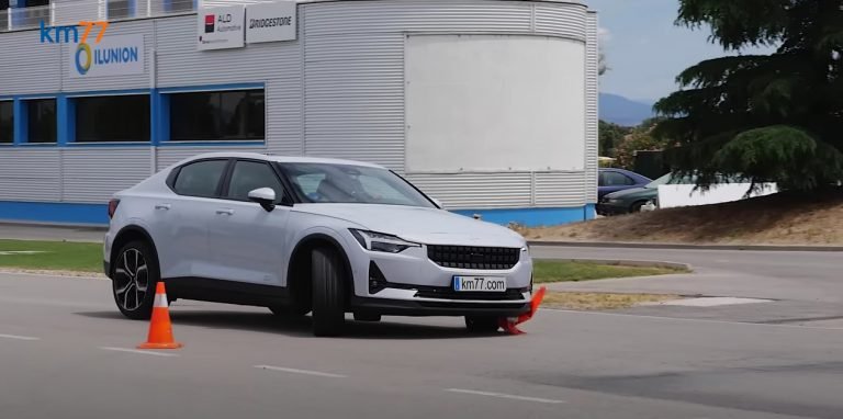 Moose Test: The Polestar 2 is Better than the BMW i4, but Not the Tesla Model 3