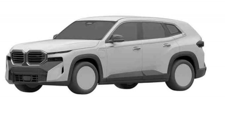 Leaked Patent Images Show the BMW XM PHEV Performance SUV
