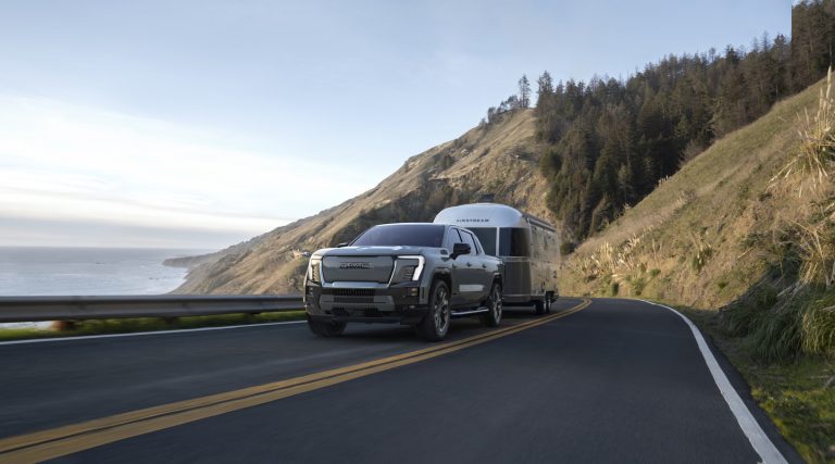 Is GM working on a PHEV version of its full-size trucks?