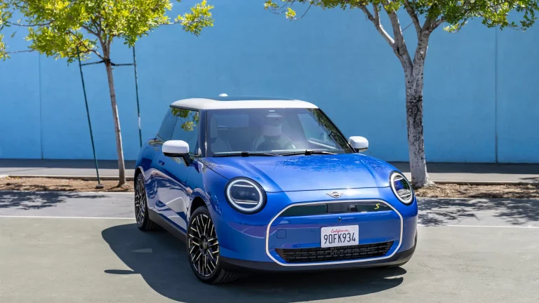 Here are the First Official Images of the 2025 Mini Cooper EV