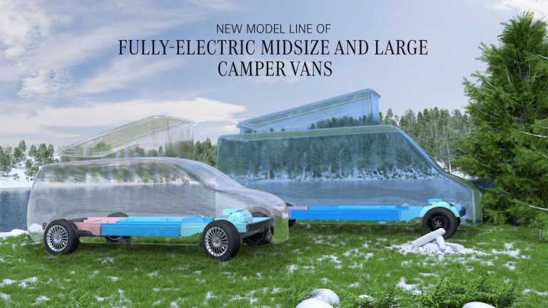 Mercedes-Benz All-Electric Van Platform Set for 2026