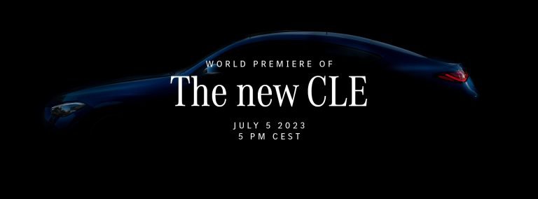 Mercedes-Benz will Unveil the New CLE Coupe on July 5
