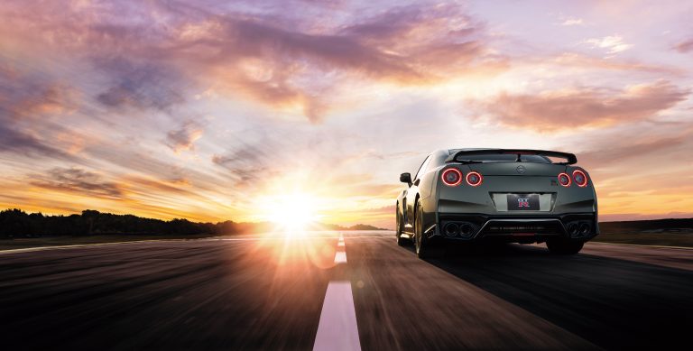 R35 Nissan GT-R Fades Into the Sunset
