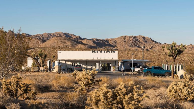Rivian Adds New Adventure Network site opened to other EVs