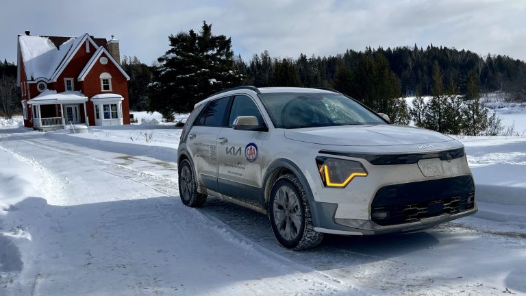 CAA Winter Test / Kia Niro EV | Photo: Germain Goyer
