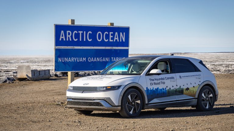 A Quebecer Drives Nearly 20,000 km from Ontario to the Arctic in a Hyundai IONIQ 5