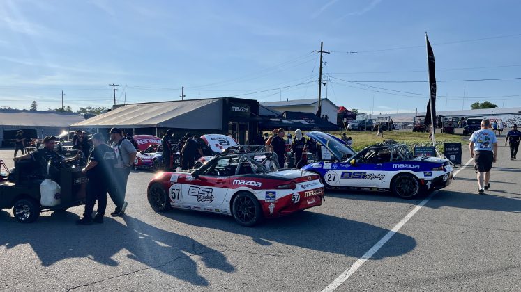 Mazda MX-5 Cup at Canadian Tire Motorsport Park (Bowmanville, Ontario) | Photo: Germain Goyer