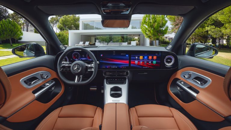 Mercedes-Benz Shows Next GLB’s Interior and Teases Exterior Ahead of Official Debut Next Month