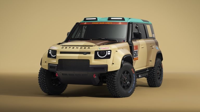 Defender Rally Unveils the Defender Dakar D7X-R Ahead of its Debut at the Dakar Rally in January