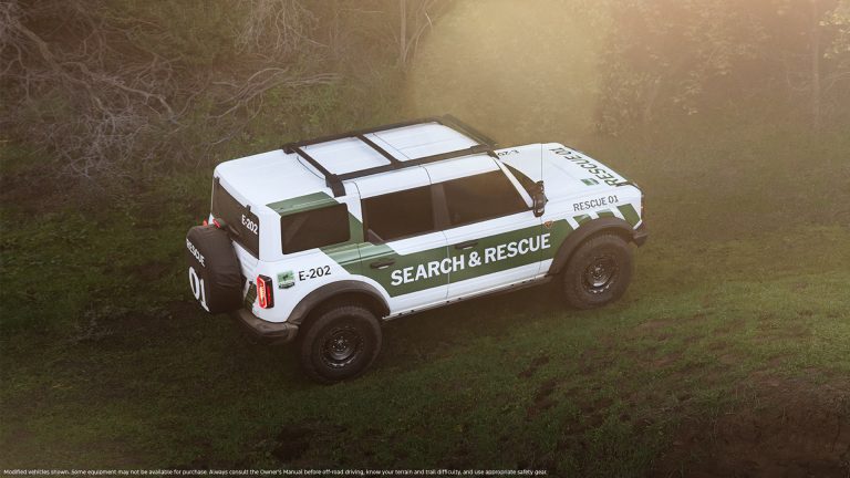 Ford and NASAR Launch Bronco Donation Program for Search and Rescue Teams