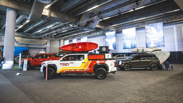An Overview of the Overlanding Zone at the 2026 Montreal Auto Show