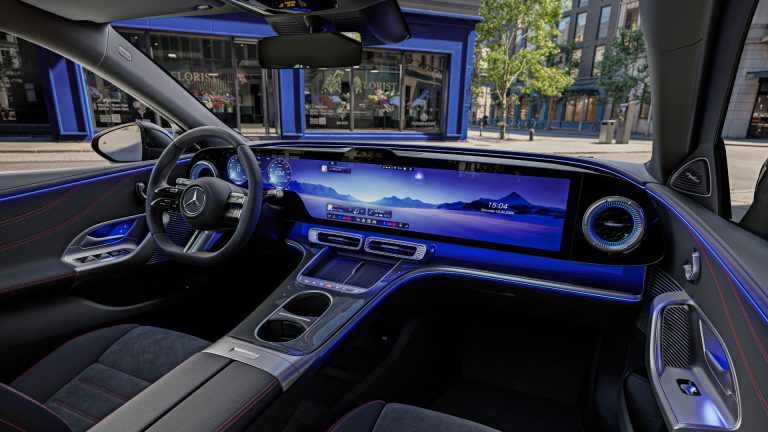 Mercedes-Benz Unveils the Interior of the Upcoming Electric C-Class Ahead of Full Reveal on April 20