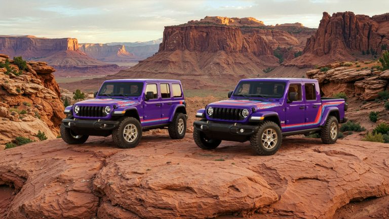 Jeep Launches 80s and 90s-Inspired Wrangler and Gladiator Rewind Special Editions