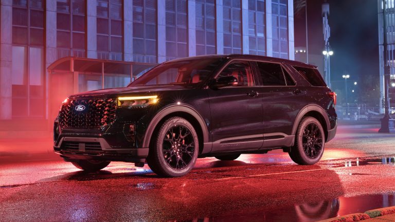 Ford Expands Explorer ST Lineup With Sinister Package and a Driving Program