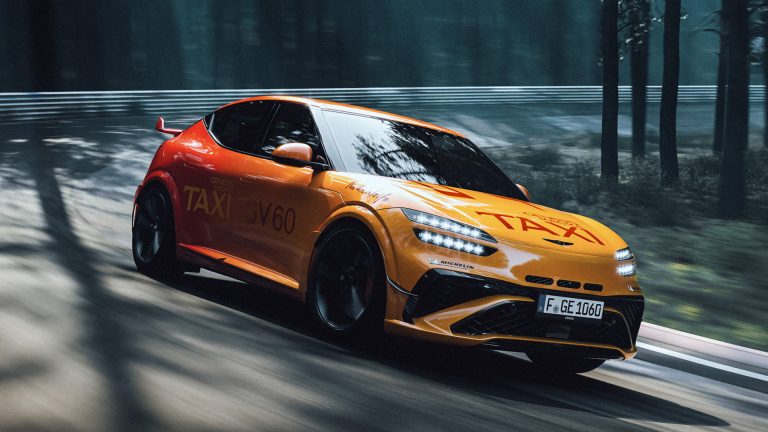 Genesis Introduces GV60 Magma to Nürburgring Track Taxi Experience