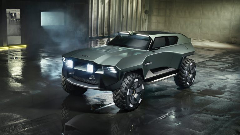 Aston Martin Brings Virtual Dreadnought SUV to Life with Full-Scale Display Model