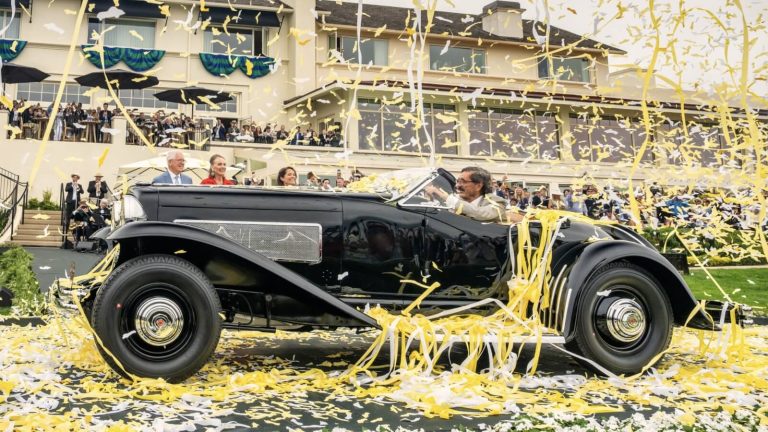 A 1935 Duesenberg SSJ Crowned Best of Show at Pebble Beach