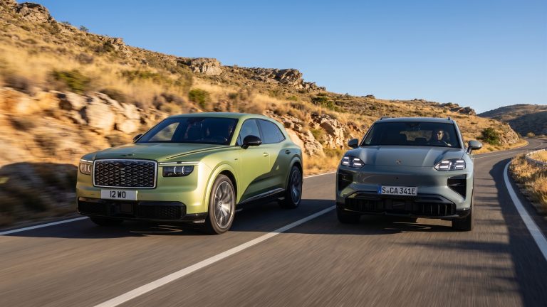 2028 Bentley Torcal, 2027 Porsche Cayenne Electric comparison