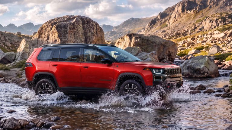 The 2027 Jeep Cherokee Trailhawk Adds a 1-inch Lift, Skid Plates, and a More Rugged Design to the Hybrid Crossover