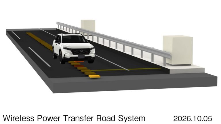 Honda to Test In-Motion Wireless EV Charging on Public Roads