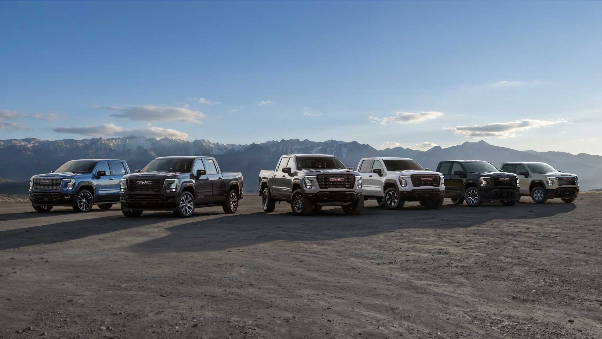 2027 GMC Sierra 1500 lineup | Photo: GMC